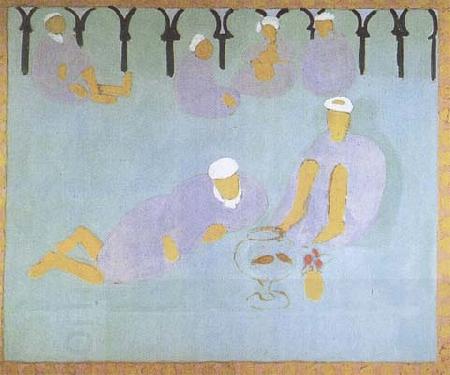 Henri Matisse THe Arab Cafe (mk35) China oil painting art